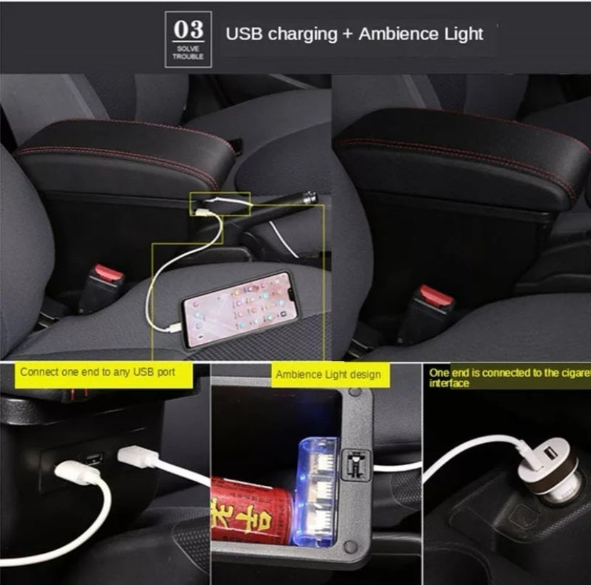 Apoyabrazos ford fiesta (2011-2020) original