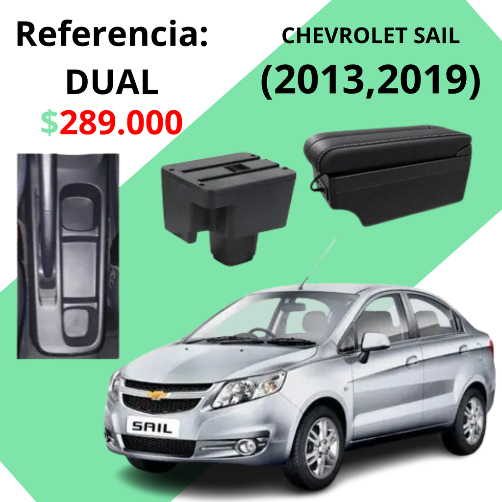 APOYABRAZOS CHEVROLET SAIL (2013,2019) DUAL